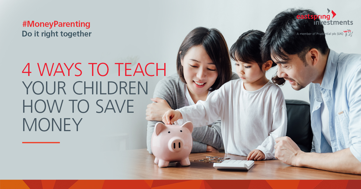 4 ways to teach your children how to save money